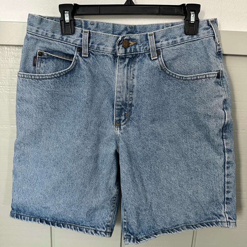 Classic Blue Denim Shorts